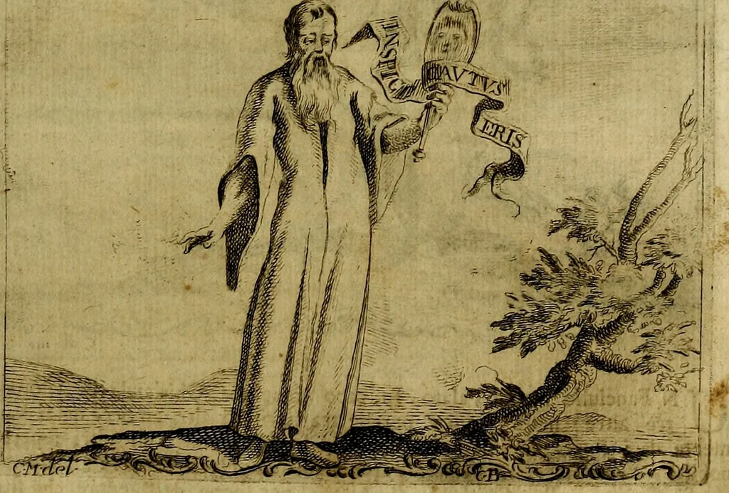 An illustration from Iconologia, 1764, leaf 150