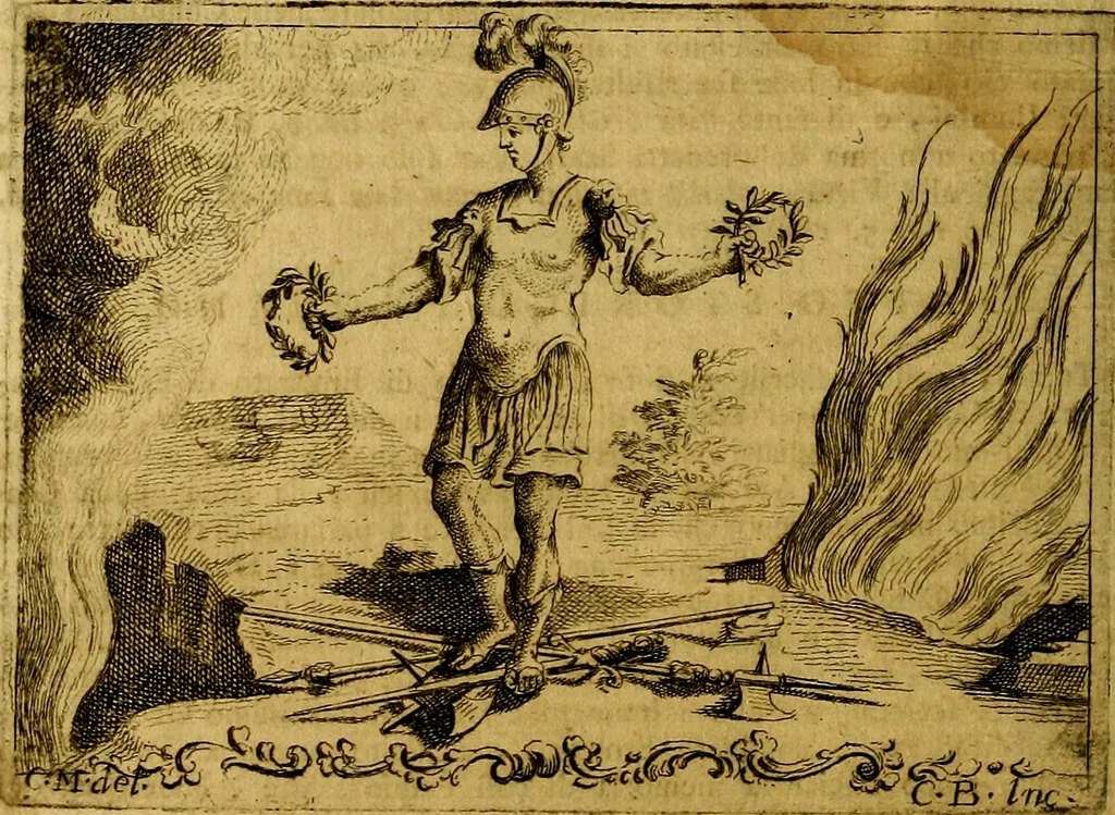 An illustration from Iconologia, 1764, leaf 165