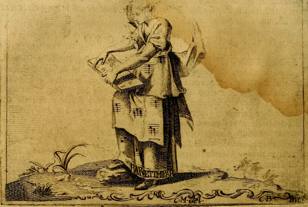 An illustration from Iconologia, 1764, leaf 213