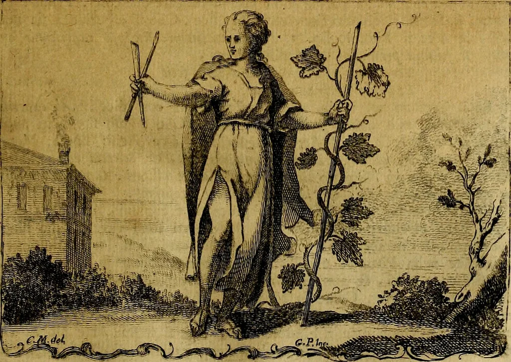 An illustration from Iconologia, 1764, leaf 220