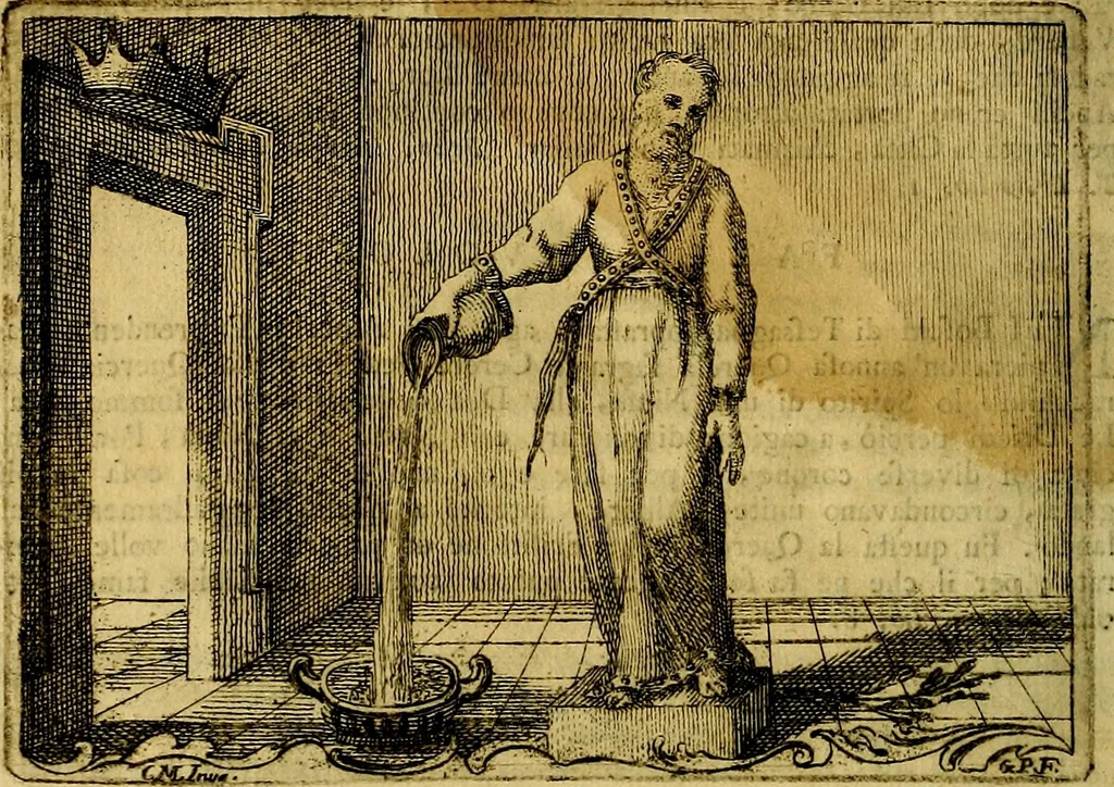 An illustration from Iconologia, 1764, leaf 255