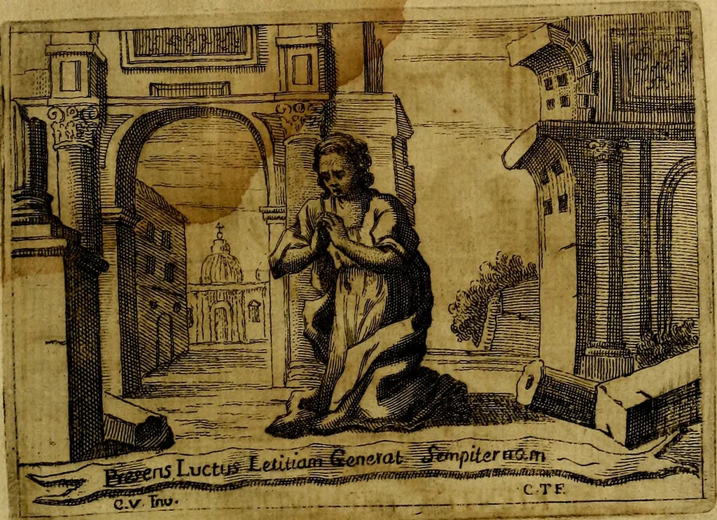 An illustration from Iconologia, 1764, leaf 262