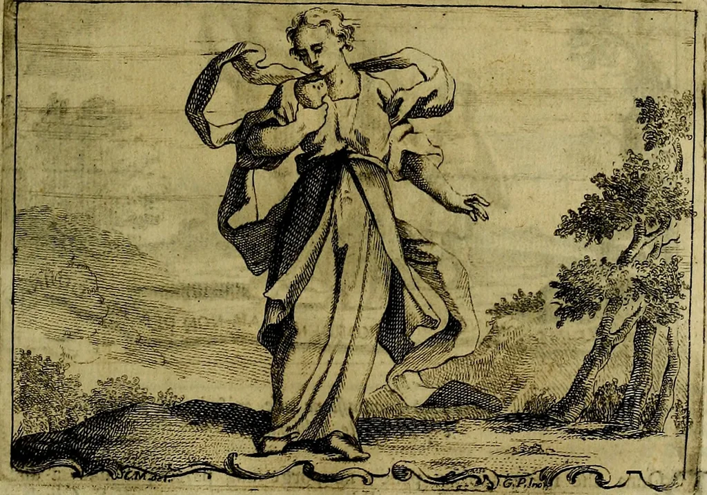 An illustration from Iconologia, 1764, leaf 264