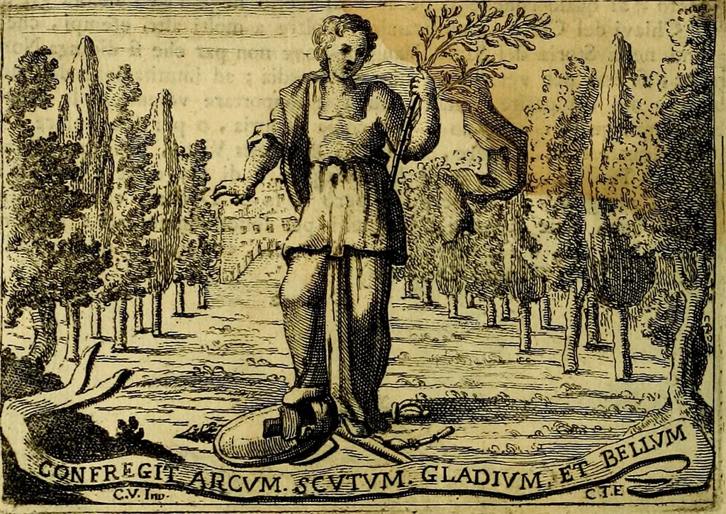 An illustration from Iconologia, 1764, leaf 267