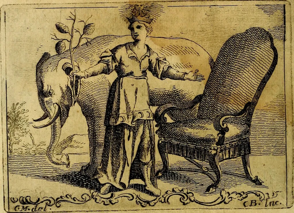 An illustration from Iconologia, 1764, leaf 291