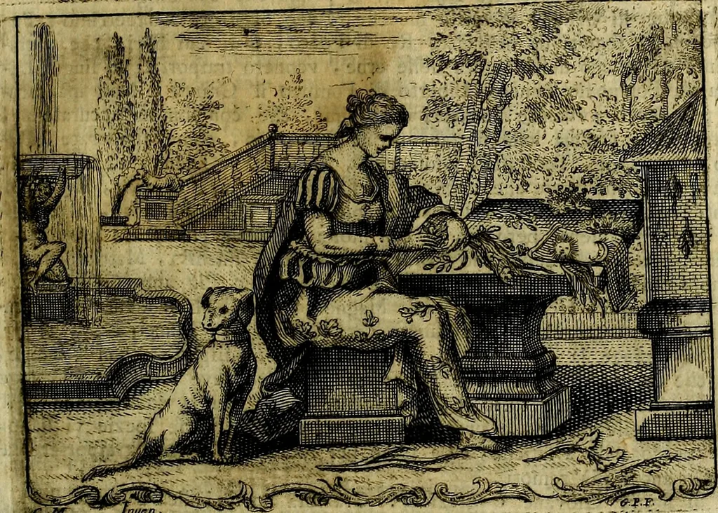 An illustration from Iconologia, 1764, leaf 308