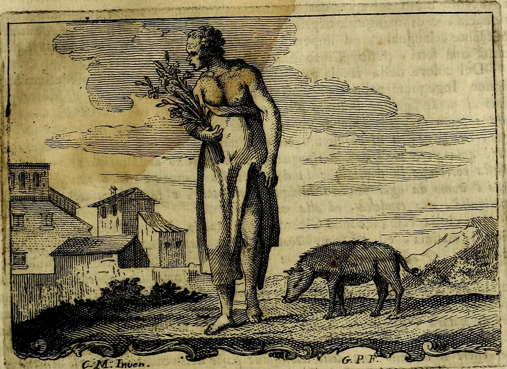 An illustration from Iconologia, 1764, leaf 314