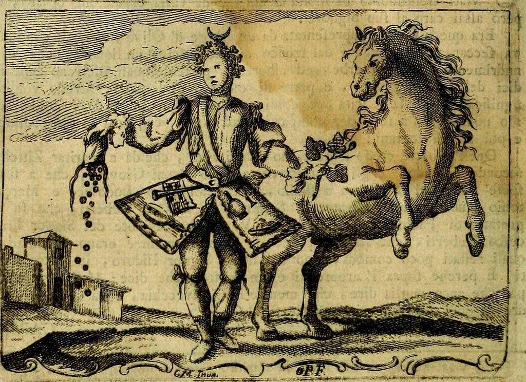 An illustration from Iconologia, 1764, leaf 345