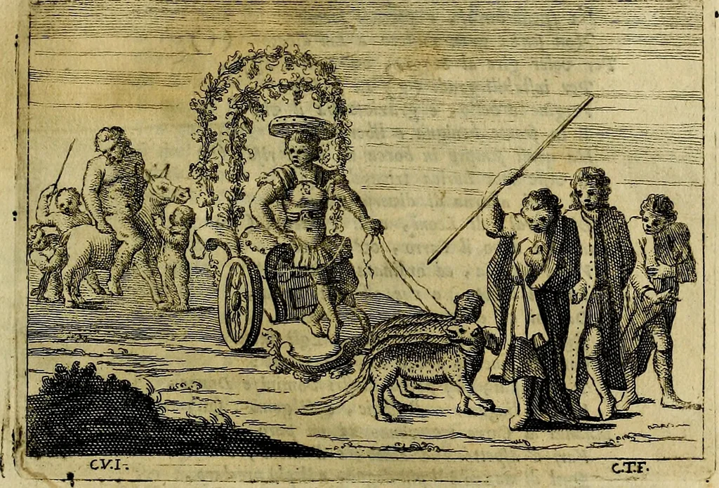 An illustration from Iconologia, 1764, leaf 372