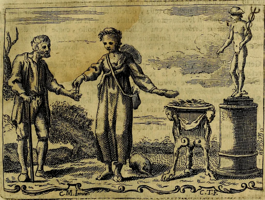 An illustration from Iconologia, 1764, leaf 404