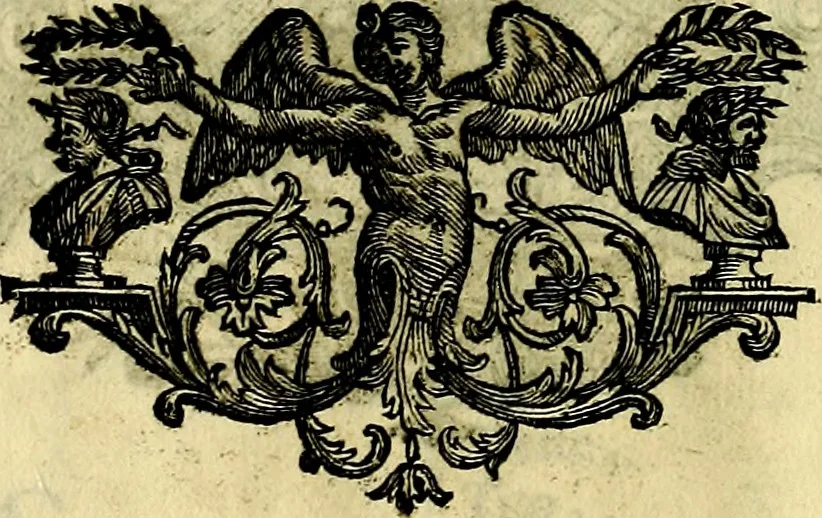 An illustration from Iconologia, 1764, leaf 465
