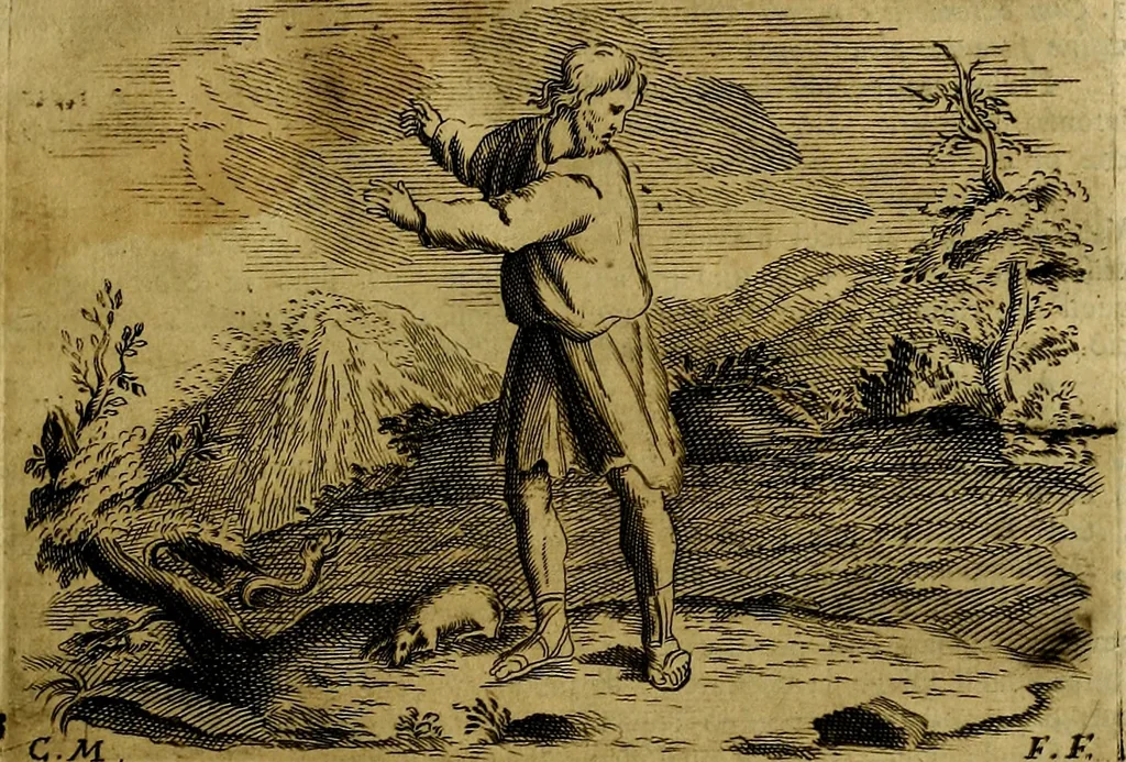 An illustration from Iconologia, 1764, leaf 60