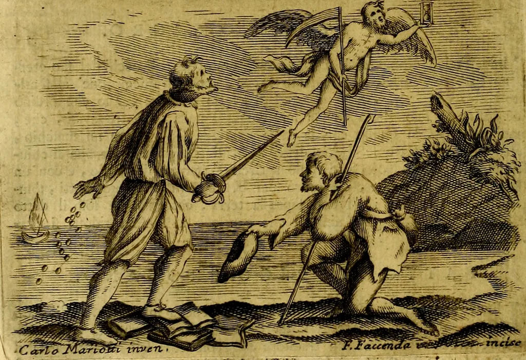 An illustration from Iconologia, 1764, leaf 63