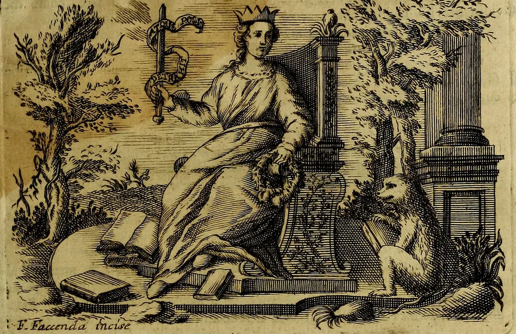An illustration from Iconologia, 1764, leaf 70
