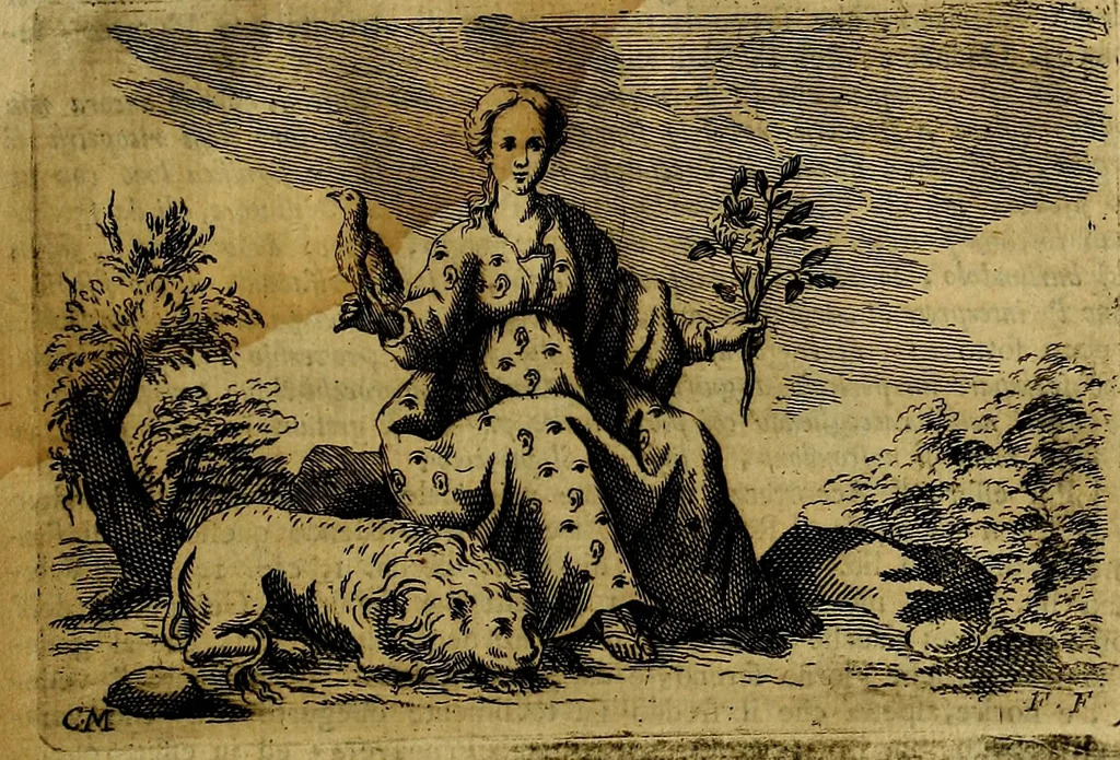An illustration from Iconologia, 1764, leaf 78