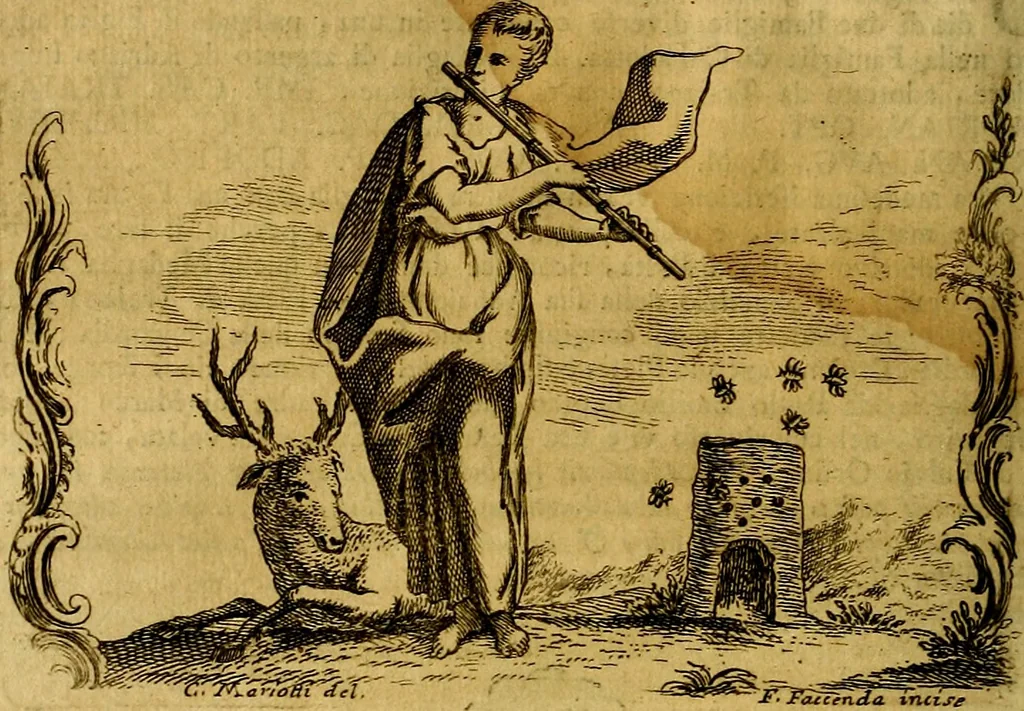 An illustration from Iconologia, 1764, leaf 93