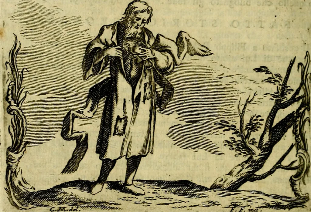 An illustration from Iconologia del cavaliere Cesare Ripa, perugino, 1764, leaf 101