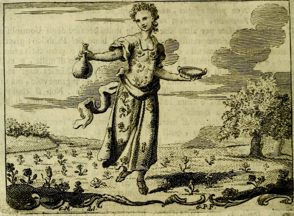 An illustration from Iconologia del cavaliere Cesare Ripa, perugino, 1764, leaf 127