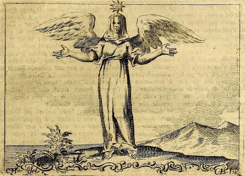 An illustration from Iconologia del cavaliere Cesare Ripa, perugino, 1764, leaf 184