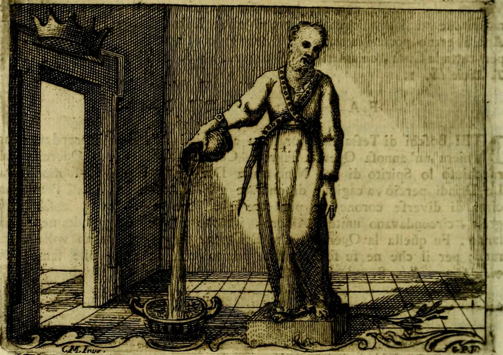An illustration from Iconologia del cavaliere Cesare Ripa, perugino, 1764, leaf 253