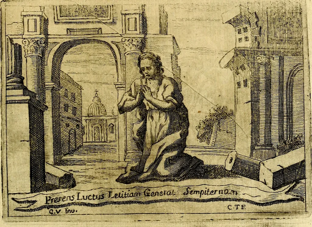 An illustration from Iconologia del cavaliere Cesare Ripa, perugino, 1764, leaf 260