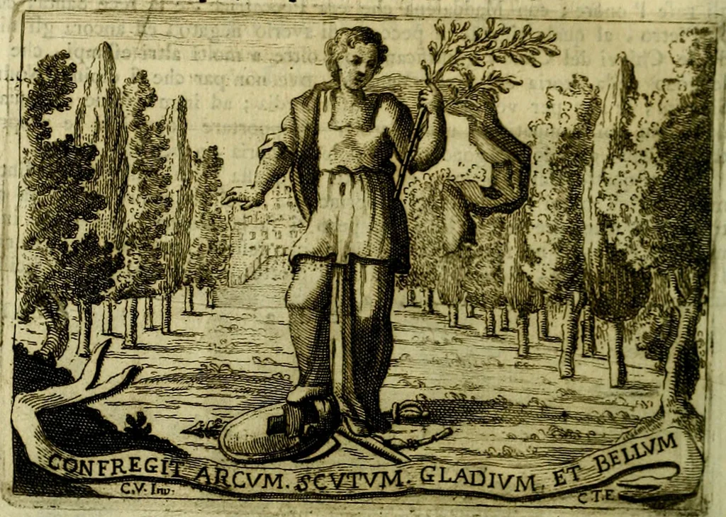 An illustration from Iconologia del cavaliere Cesare Ripa, perugino, 1764, leaf 265