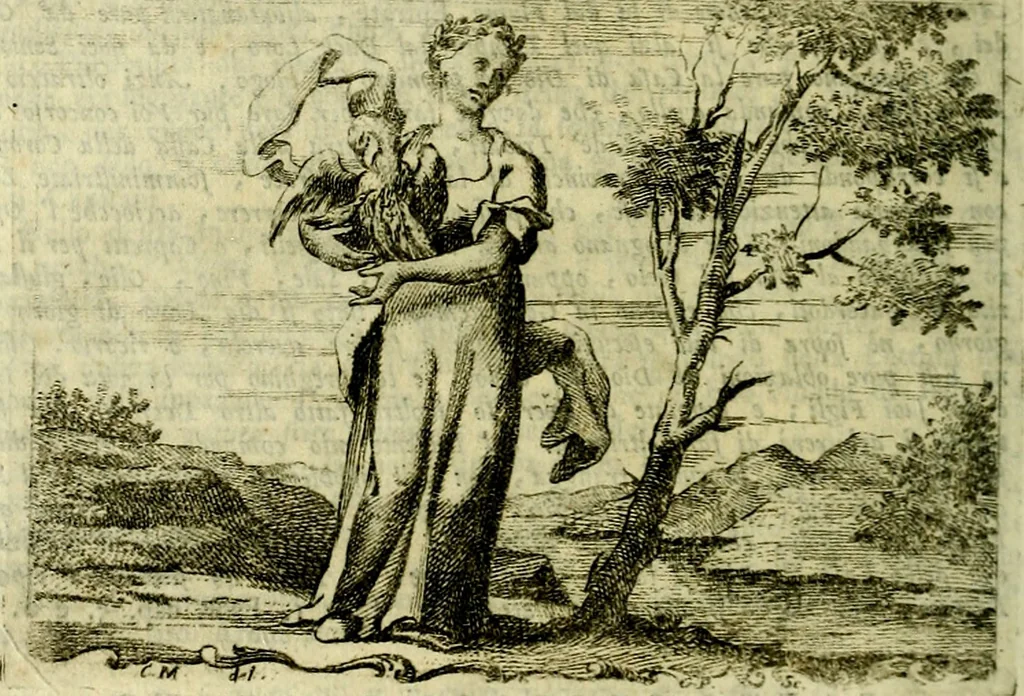 An illustration from Iconologia del cavaliere Cesare Ripa, perugino, 1764, leaf 303