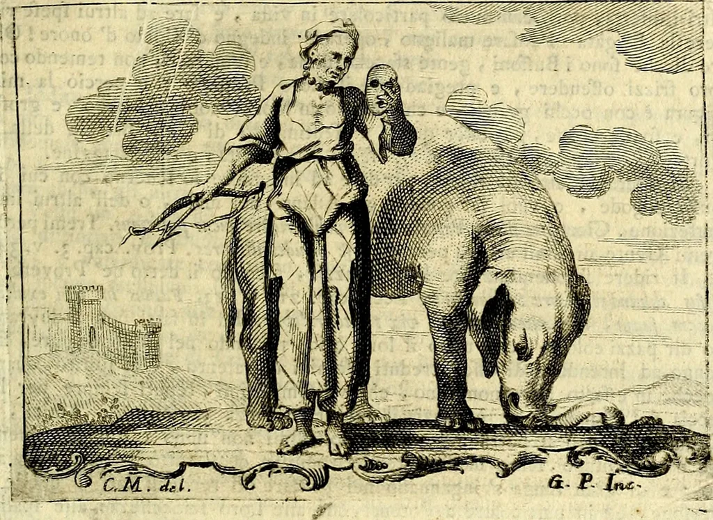 An illustration from Iconologia del cavaliere Cesare Ripa, perugino, 1764, leaf 316