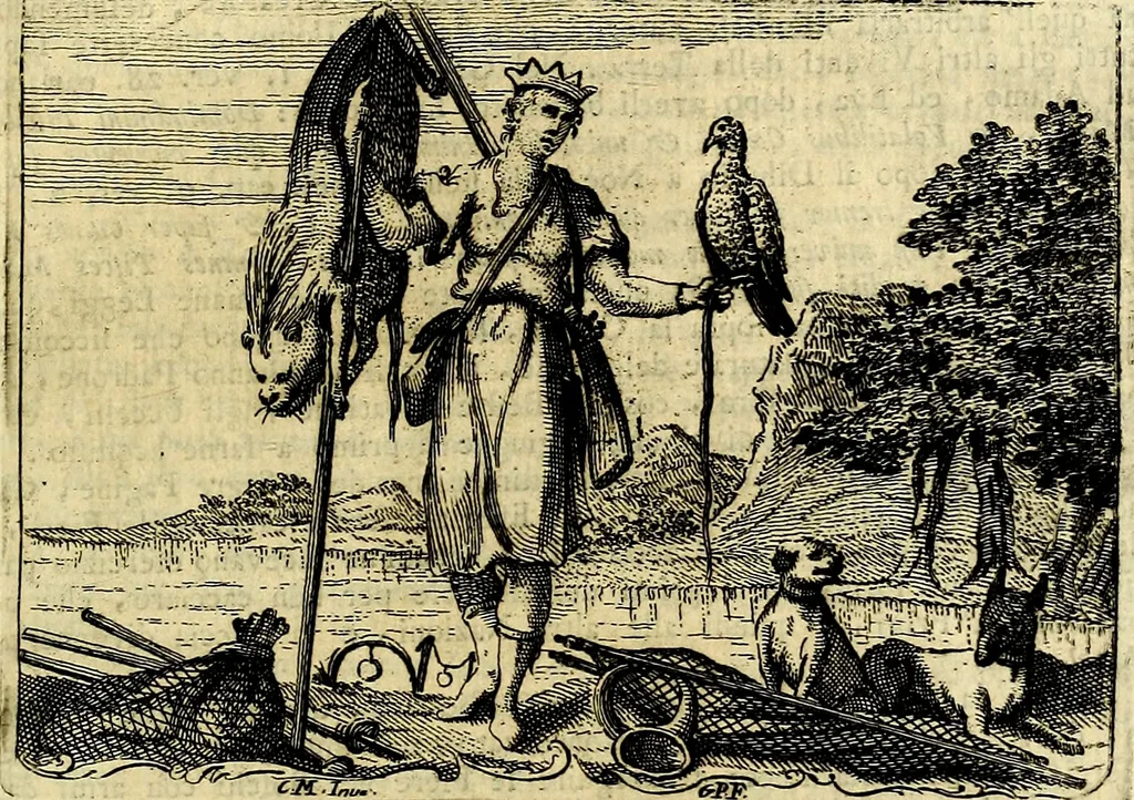 An illustration from Iconologia del cavaliere Cesare Ripa, perugino, 1764, leaf 326
