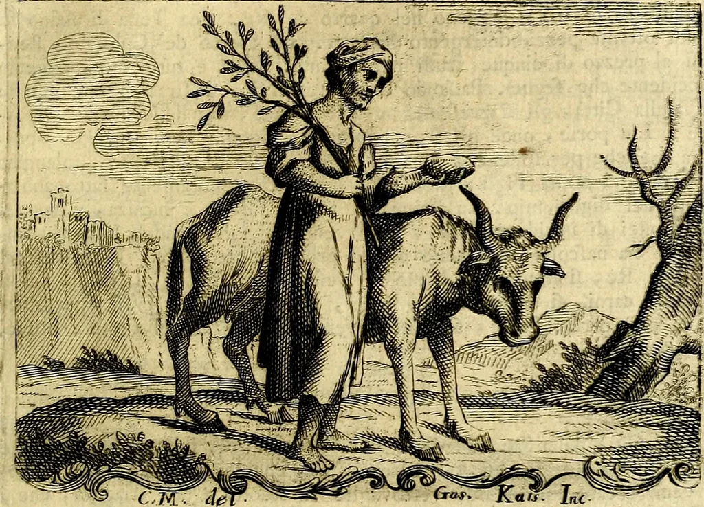 An illustration from Iconologia del cavaliere Cesare Ripa, perugino, 1764, leaf 336