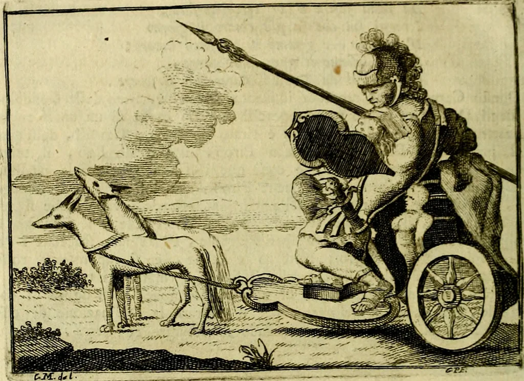 An illustration from Iconologia del cavaliere Cesare Ripa, perugino, 1764, leaf 355