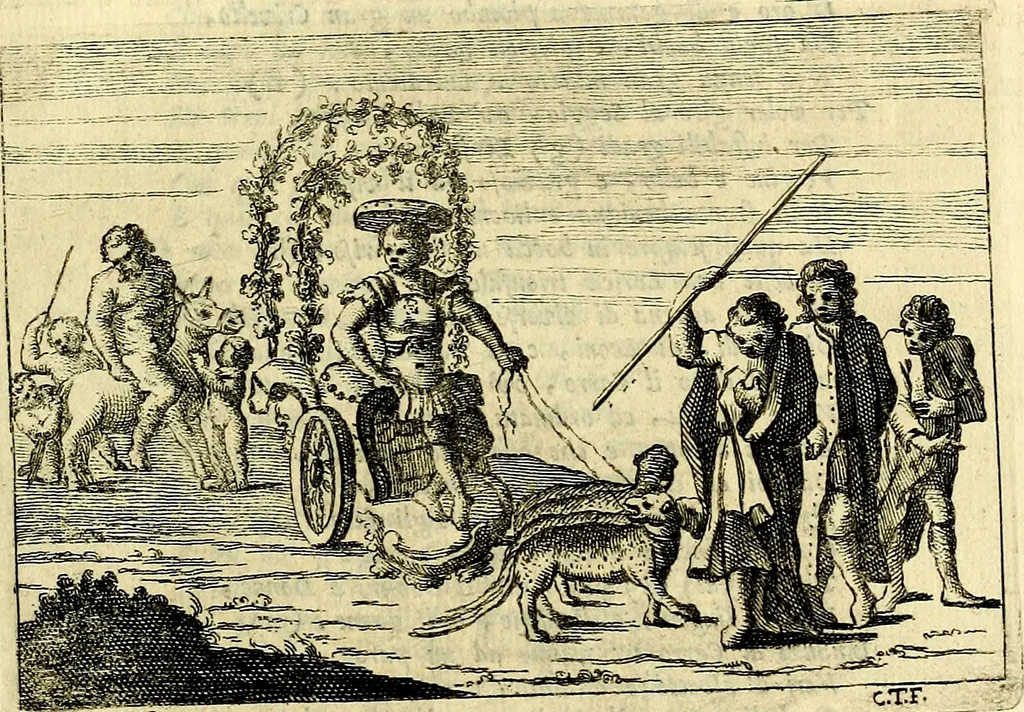 An illustration from Iconologia del cavaliere Cesare Ripa, perugino, 1764, leaf 370