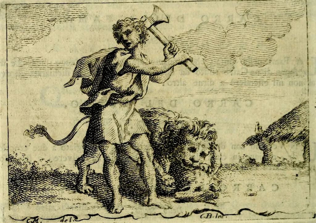 An illustration from Iconologia del cavaliere Cesare Ripa, perugino, 1764, leaf 383