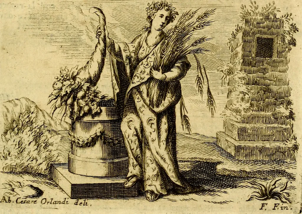 An illustration from Iconologia del cavaliere Cesare Ripa, perugino, 1764, leaf 54