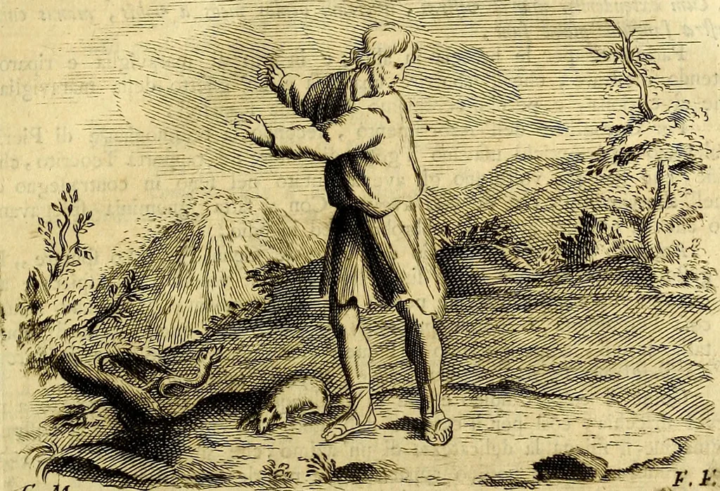 An illustration from Iconologia del cavaliere Cesare Ripa, perugino, 1764, leaf 58