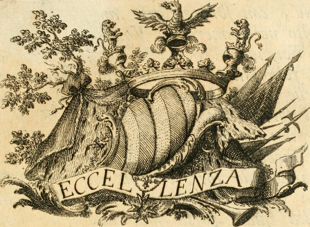 An illustration from Iconologia del cavaliere Cesare Ripa, perugino, 1764, leaf 10