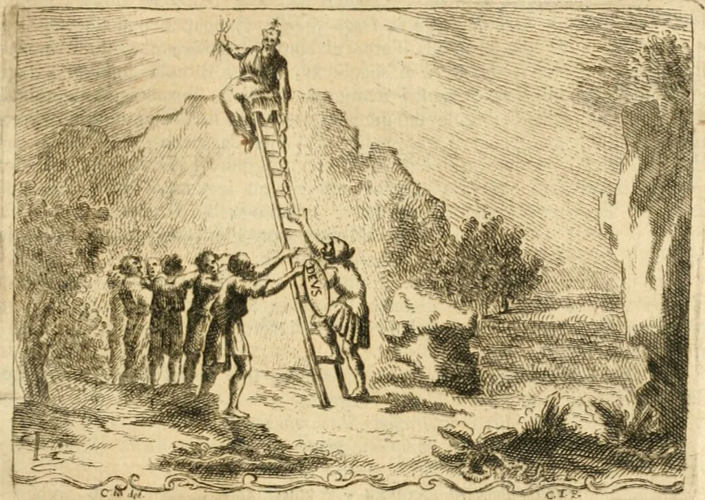 An illustration from Iconologia del cavaliere Cesare Ripa, perugino, 1764, leaf 116