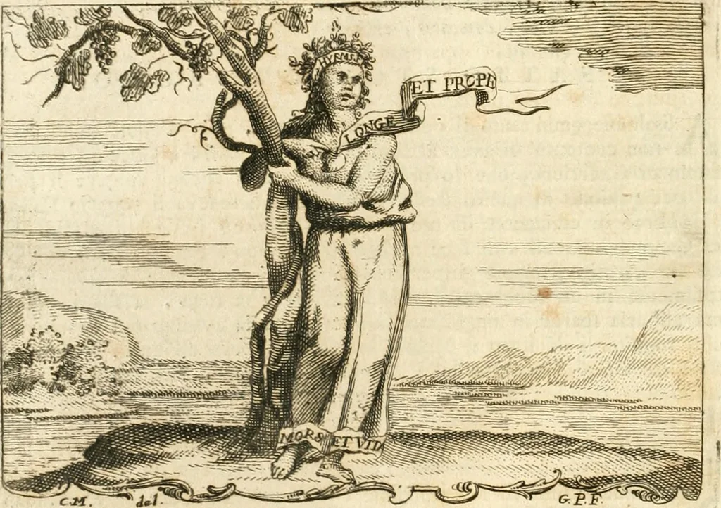 An illustration from Iconologia del cavaliere Cesare Ripa, perugino, 1764, leaf 141
