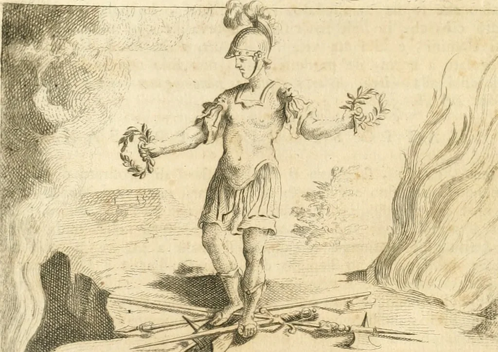 An illustration from Iconologia del cavaliere Cesare Ripa, perugino, 1764, leaf 165