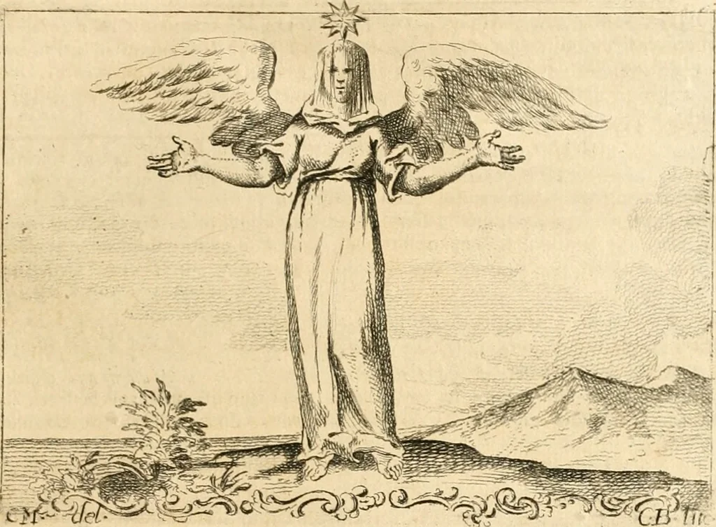 An illustration from Iconologia del cavaliere Cesare Ripa, perugino, 1764, leaf 186