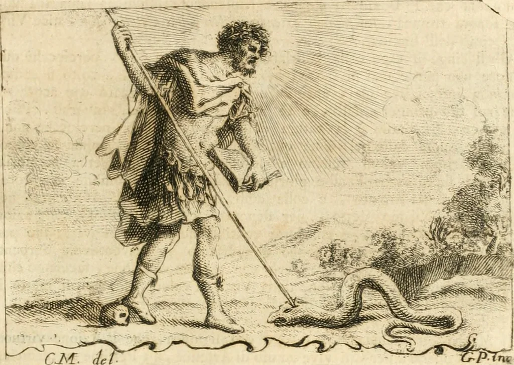 An illustration from Iconologia del cavaliere Cesare Ripa, perugino, 1764, leaf 248