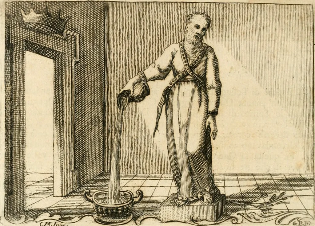 An illustration from Iconologia del cavaliere Cesare Ripa, perugino, 1764, leaf 255