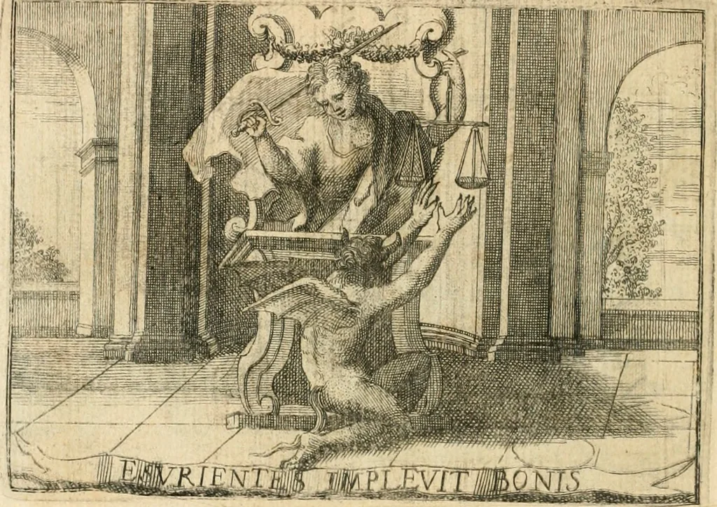 An illustration from Iconologia del cavaliere Cesare Ripa, perugino, 1764, leaf 263