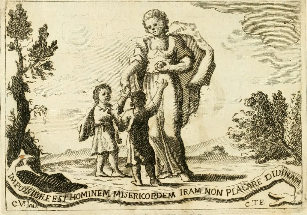An illustration from Iconologia del cavaliere Cesare Ripa, perugino, 1764, leaf 265