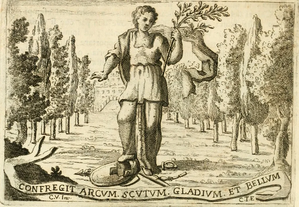 An illustration from Iconologia del cavaliere Cesare Ripa, perugino, 1764, leaf 267