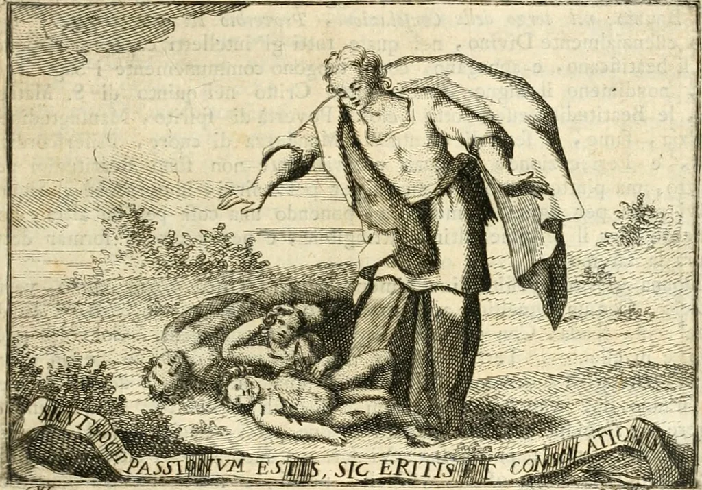 An illustration from Iconologia del cavaliere Cesare Ripa, perugino, 1764, leaf 268