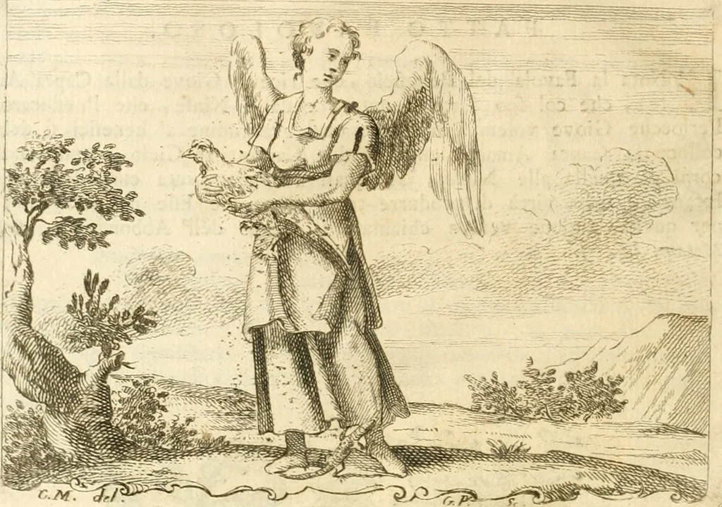 An illustration from Iconologia del cavaliere Cesare Ripa, perugino, 1764, leaf 281