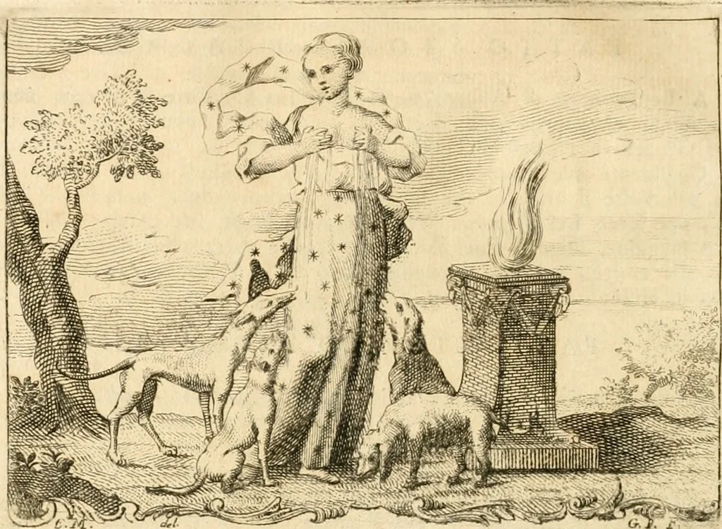 An illustration from Iconologia del cavaliere Cesare Ripa, perugino, 1764, leaf 289