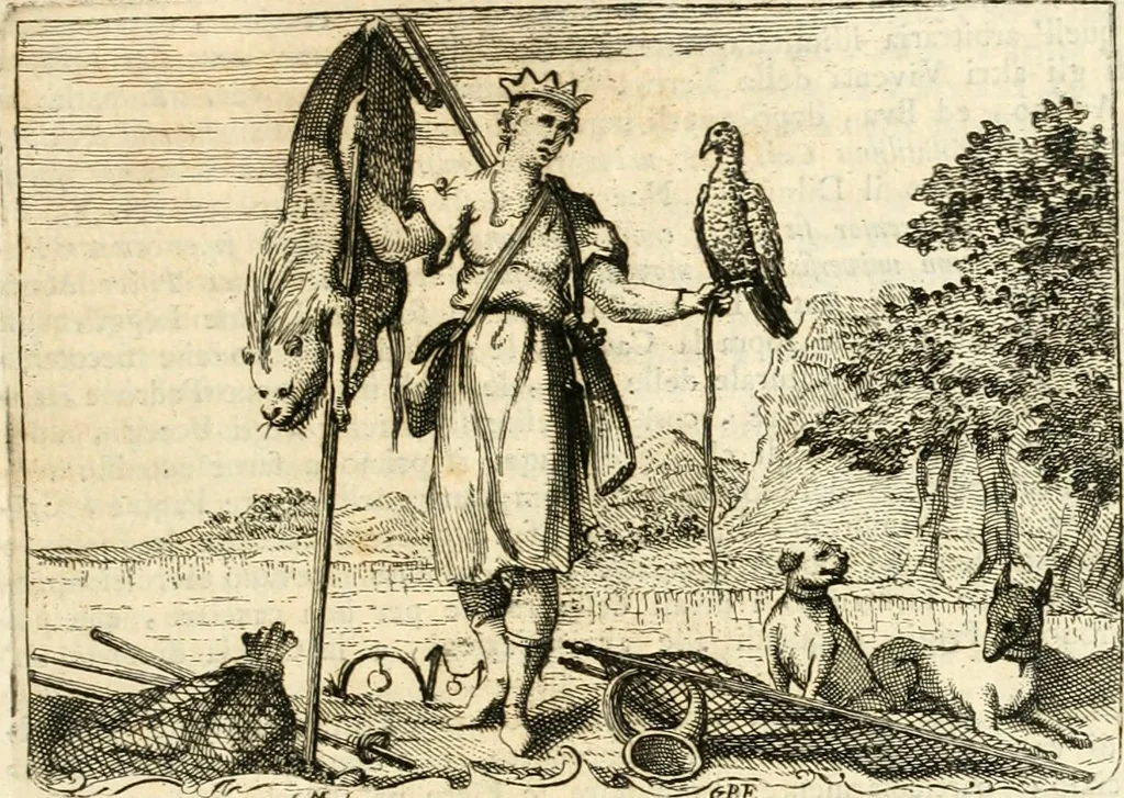 An illustration from Iconologia del cavaliere Cesare Ripa, perugino, 1764, leaf 328