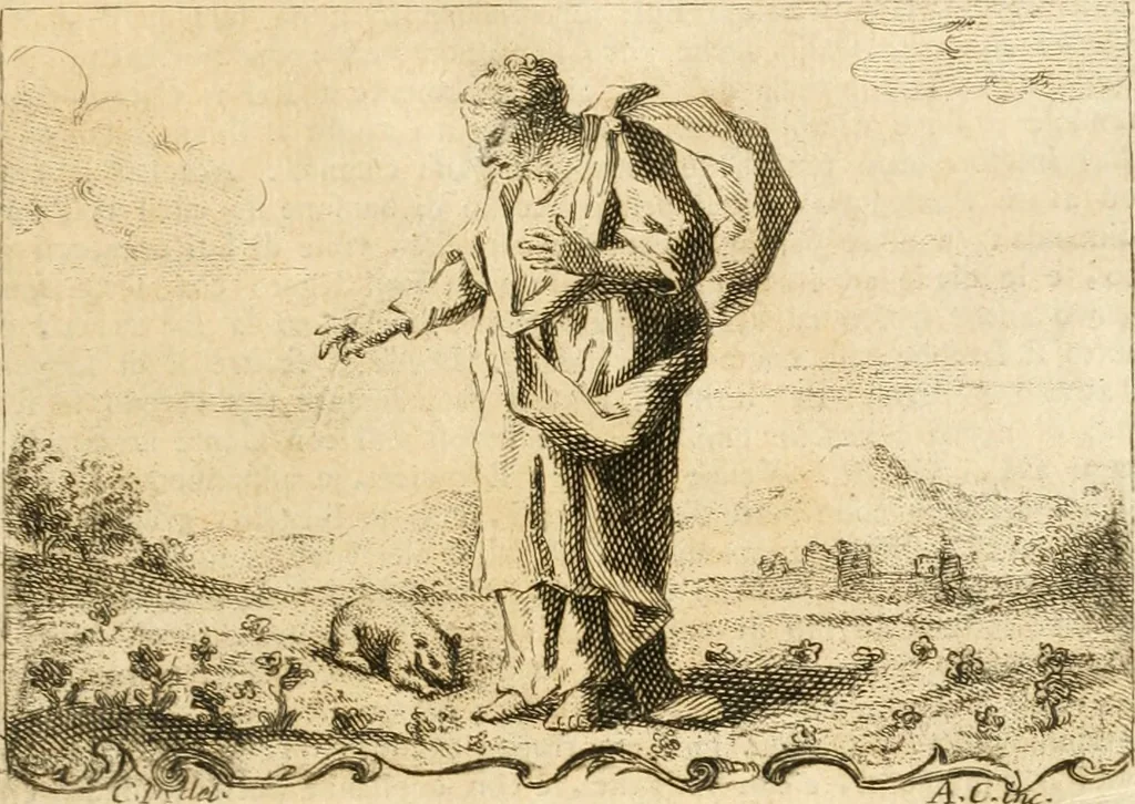 An illustration from Iconologia del cavaliere Cesare Ripa, perugino, 1764, leaf 392